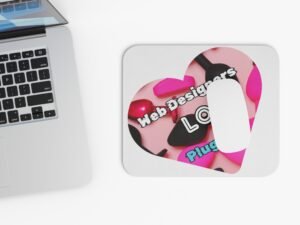 “Web Designers Love Plug-ins” Naughty Mouse Pad (Rectangle)