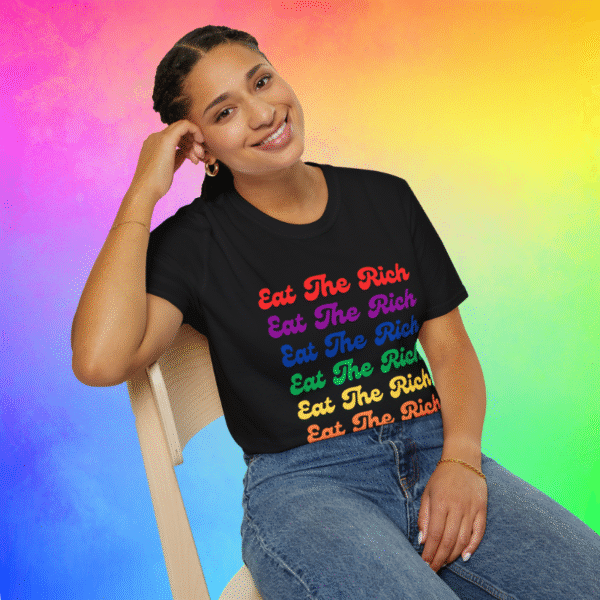 Eat The Rich Pride Shirt | T-Shirt | Local Pride
