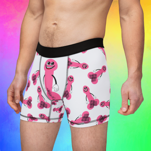 Pricks & Giggles  Boxer Briefs – Naughty Dick Print Underwear
