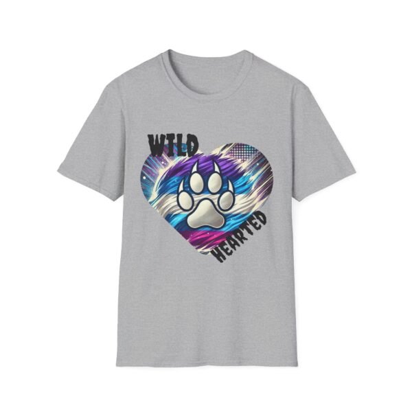 Wild-Hearted Furry T-Shirt – Bold Paw Print Pride Tee for Free Spirits - Image 3