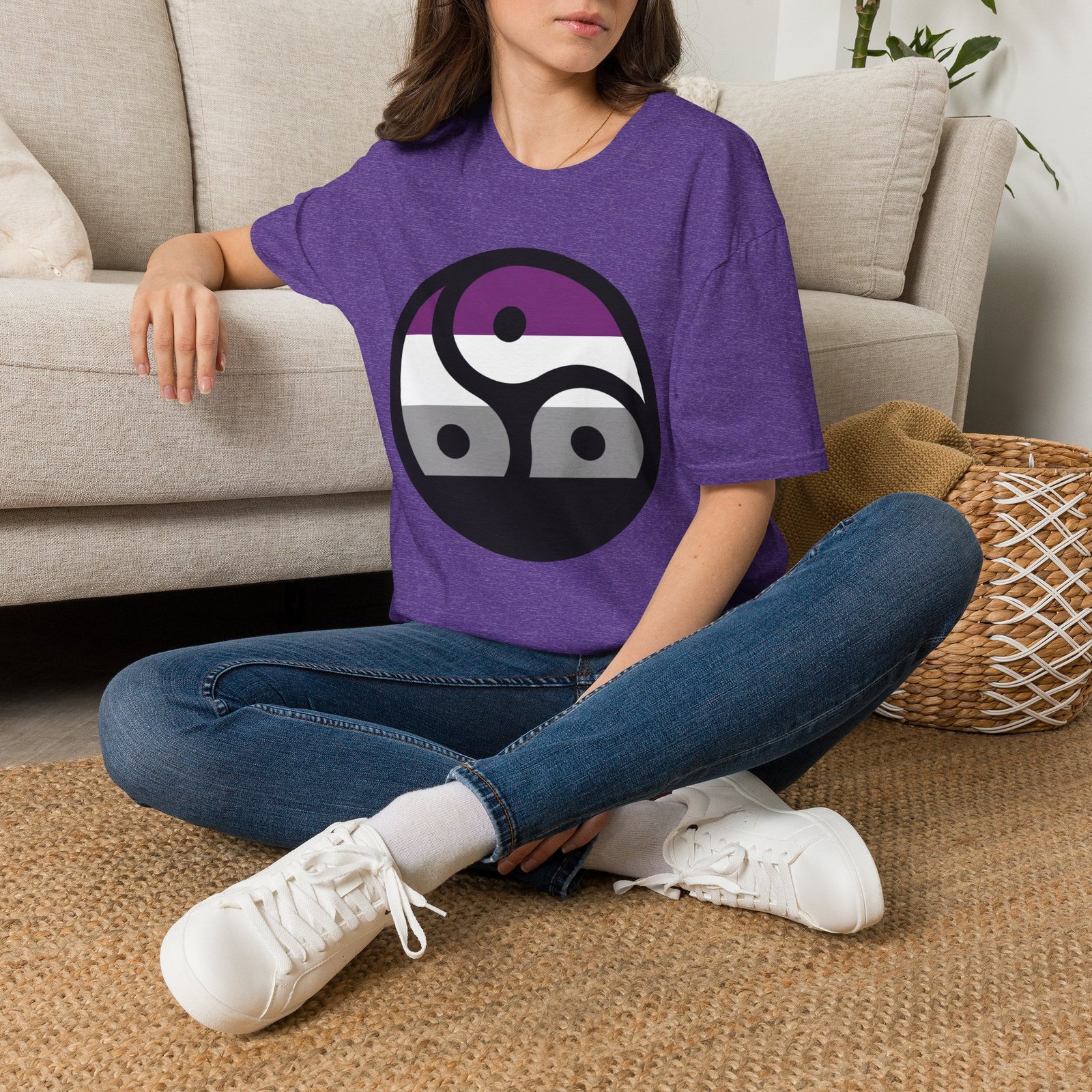 Kinky Ace - Triskelion Flag T-Shirt - Image 11