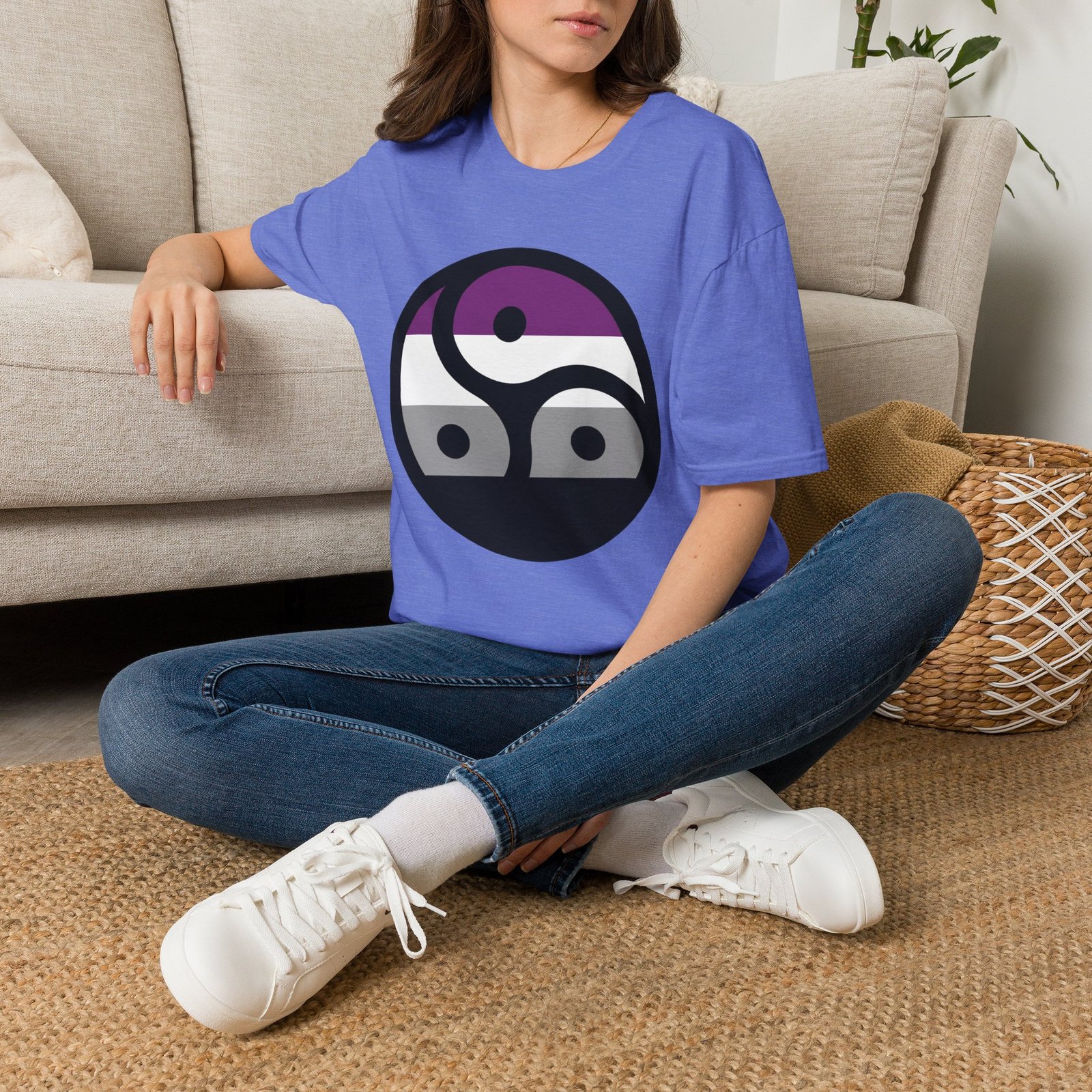 Kinky Ace - Triskelion Flag T-Shirt - Image 8